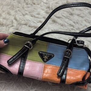 Colorful Patchwork Women's Bag